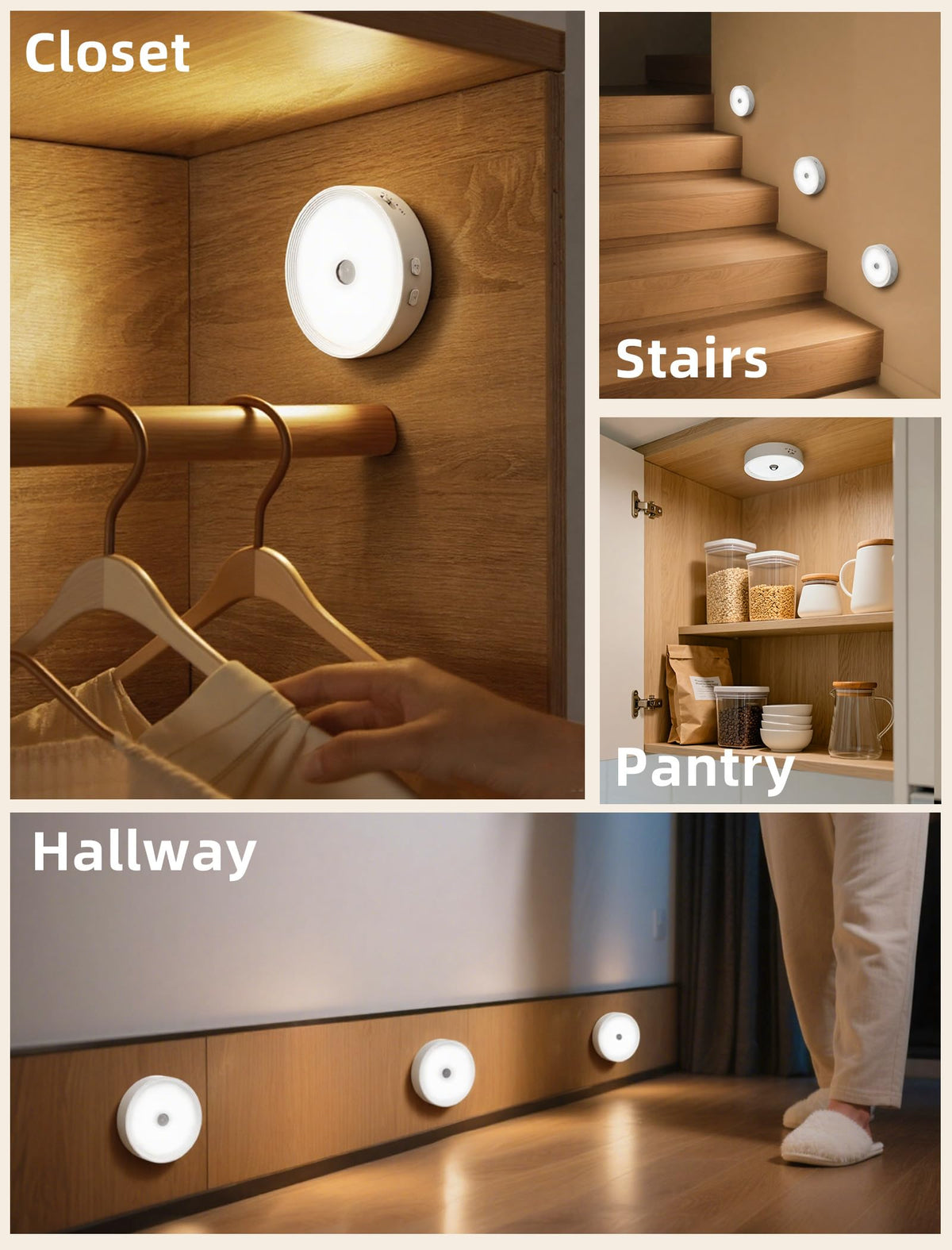 Besttour magnetic adhesion light easy to mount on metal surfaces.