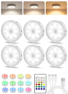 Besttour under-cabinet light with remote for bright, adjustable countertop illumination.