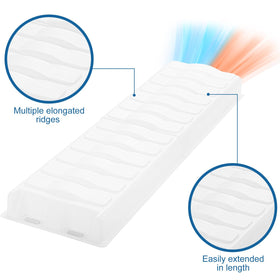 BESWEL adhesive tape included for non-metal vents installation.
