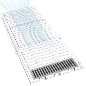 BESWEL air vent extender under furniture redirects airflow for even comfort