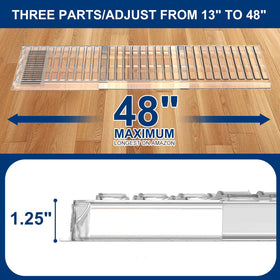 BESWEL clear, neat design integrates with any room style