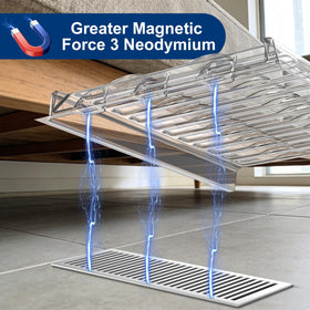 BESWEL 12 inch width fits under most furniture for flexible placement