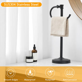 Concealed screws on BESy towel bar for a clean, modern look.