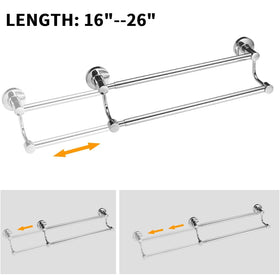 BESy concealed screws create a clean, hotel-style wall appearance.