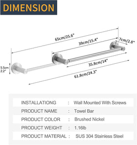 BESy concealed screws wall mount for a clean bathroom look.