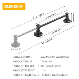 BESy easy-install hardware pack simplifies mounting in minutes.