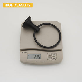 BESy easy-install towel ring shipped with mounting kit