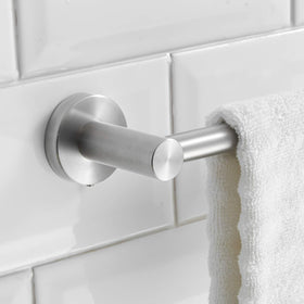 BESy heavy-duty metal construction supports towels reliably.