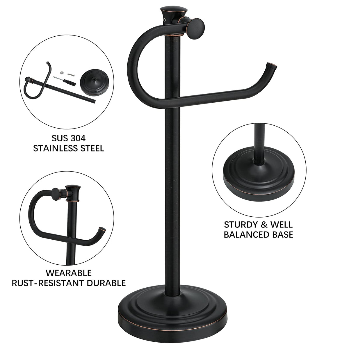 BESy oil-rubbed bronze close-up showing smooth finish