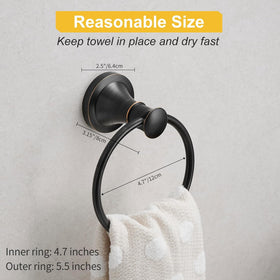BESy packaging box for the towel ring and hardware