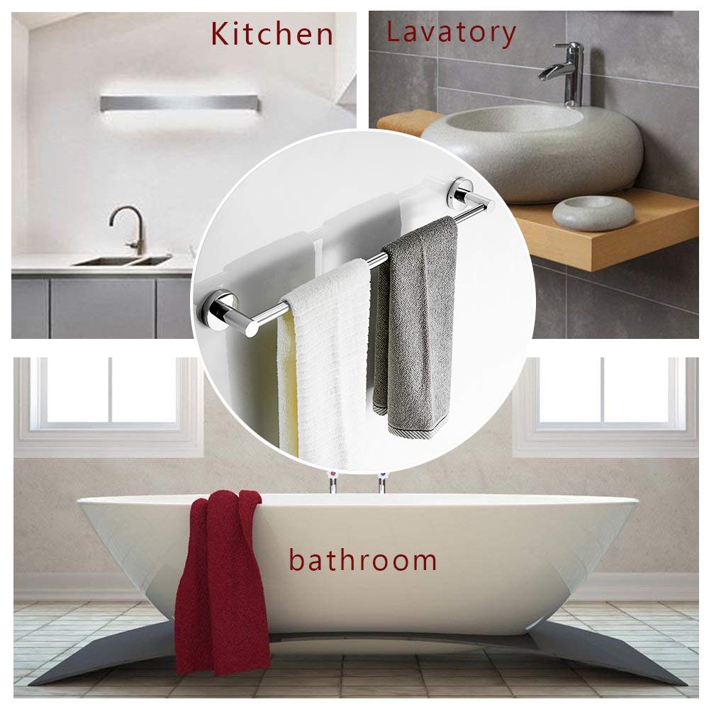 BESy polished chrome finish adds sleek bathroom style