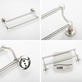 BESy SUS304 stainless steel construction resists daily wear in busy bathrooms