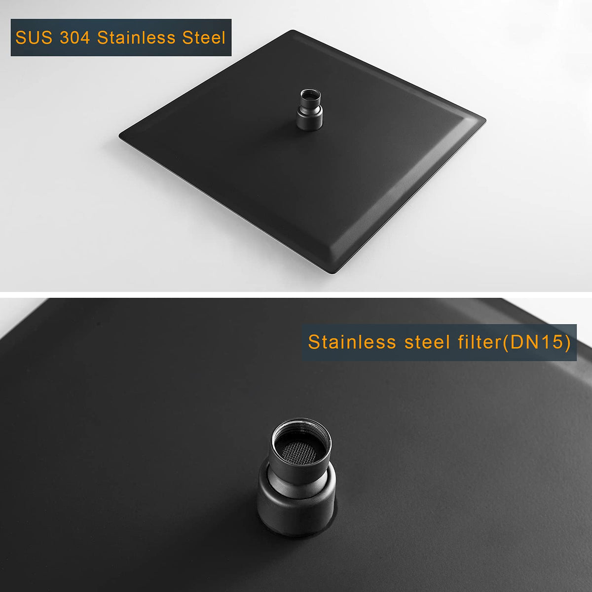 Besy teflon tape included for a secure seal during installation