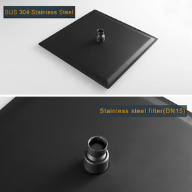 Besy teflon tape included for a secure seal during installation
