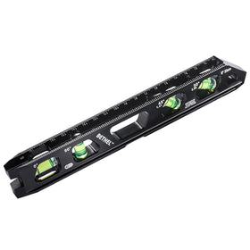 BETHEL 9in magnetic torpedo level with aluminum frame for durable, precise leveling.