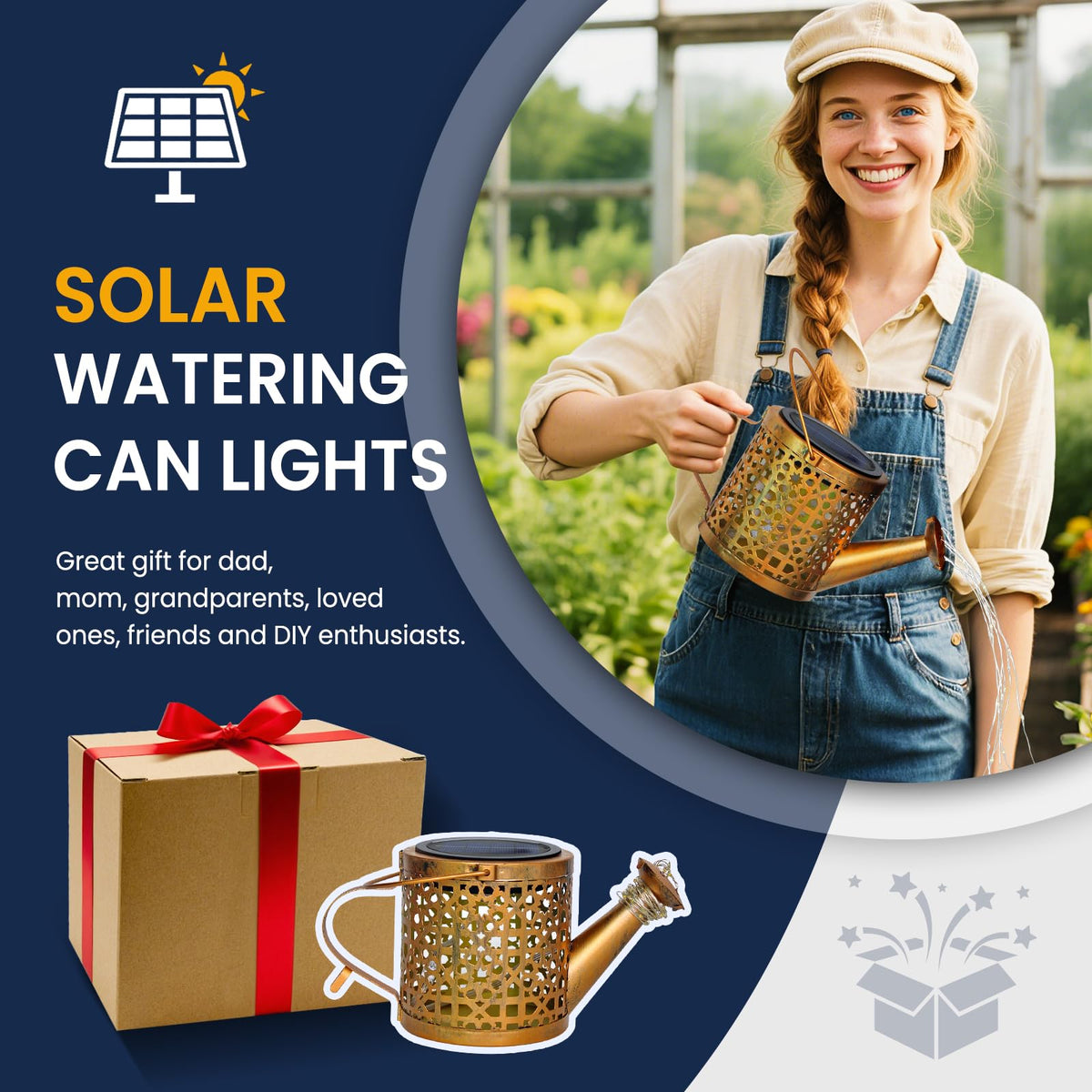 BETOLEAN garden pathway light from watering can brightens walkways with solar power.