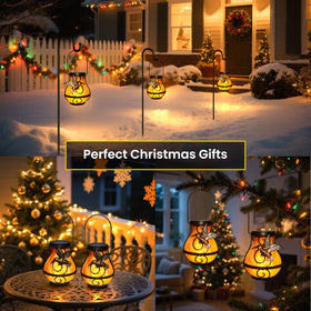 Betolean outdoor lantern is waterproof and durable for all seasons.