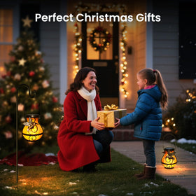 Betolean lanterns bring romantic garden decor and practical lighting.