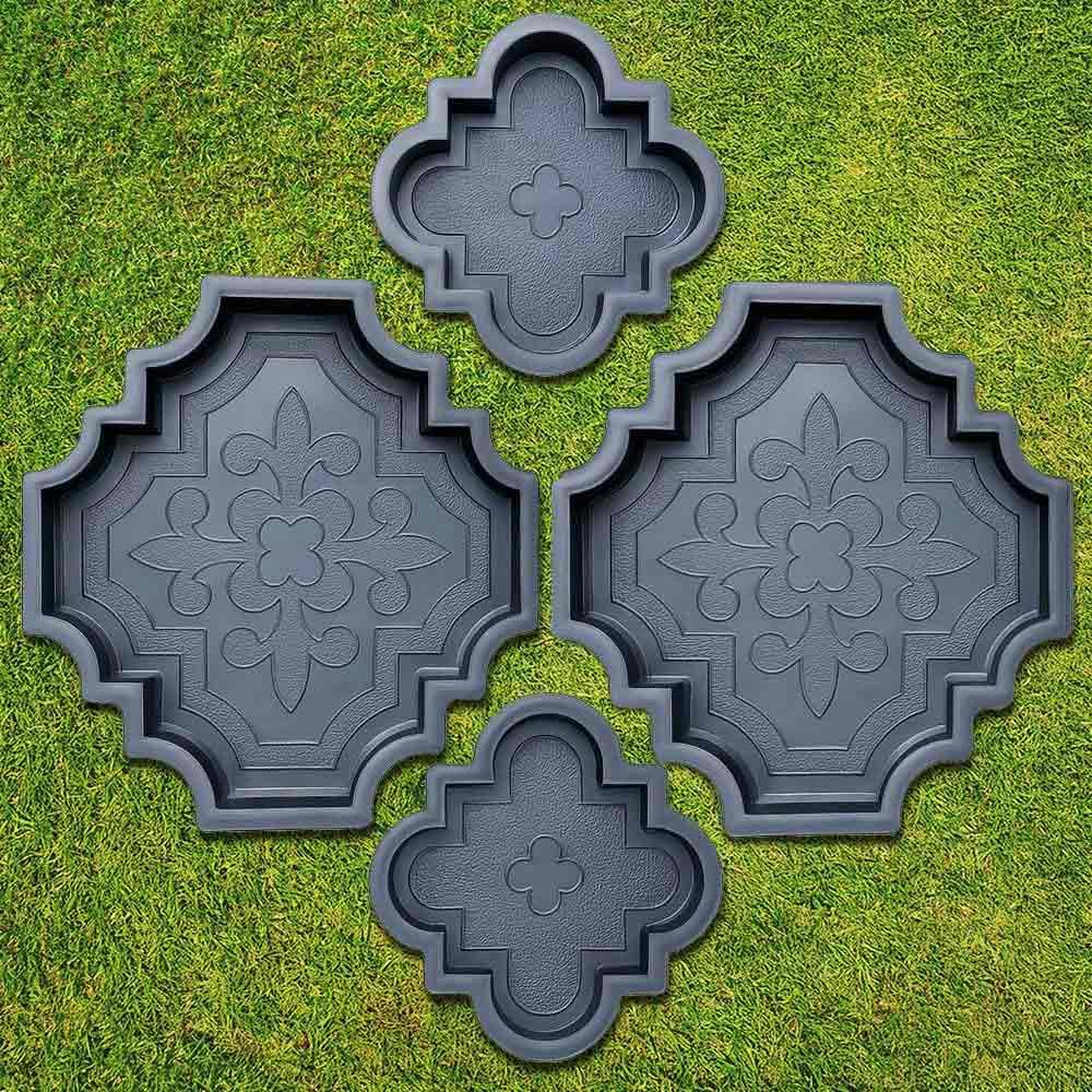 BETONEX Pathmaker big tile mold for durable garden stepping stones