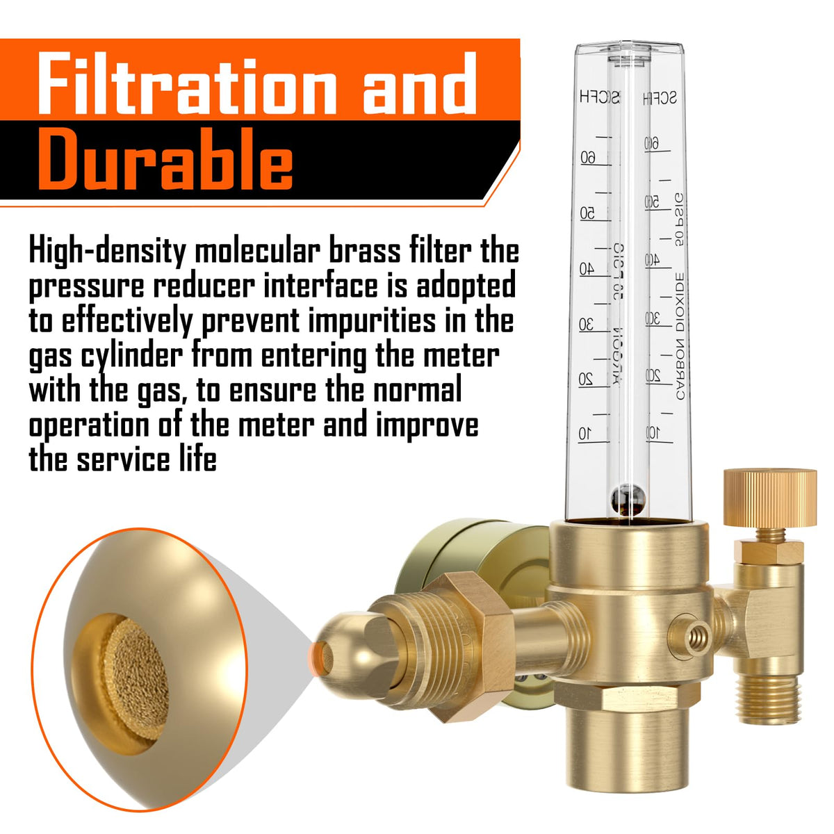 BETOOLL diaphragm-free design increases reliability of the flowmeter.