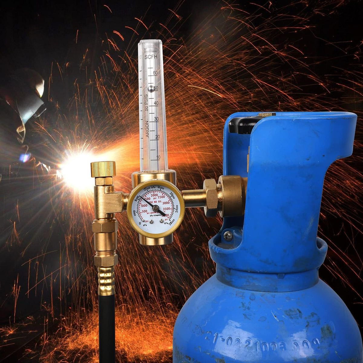 BETOOLL gas remaining indicator helps plan tank refills.