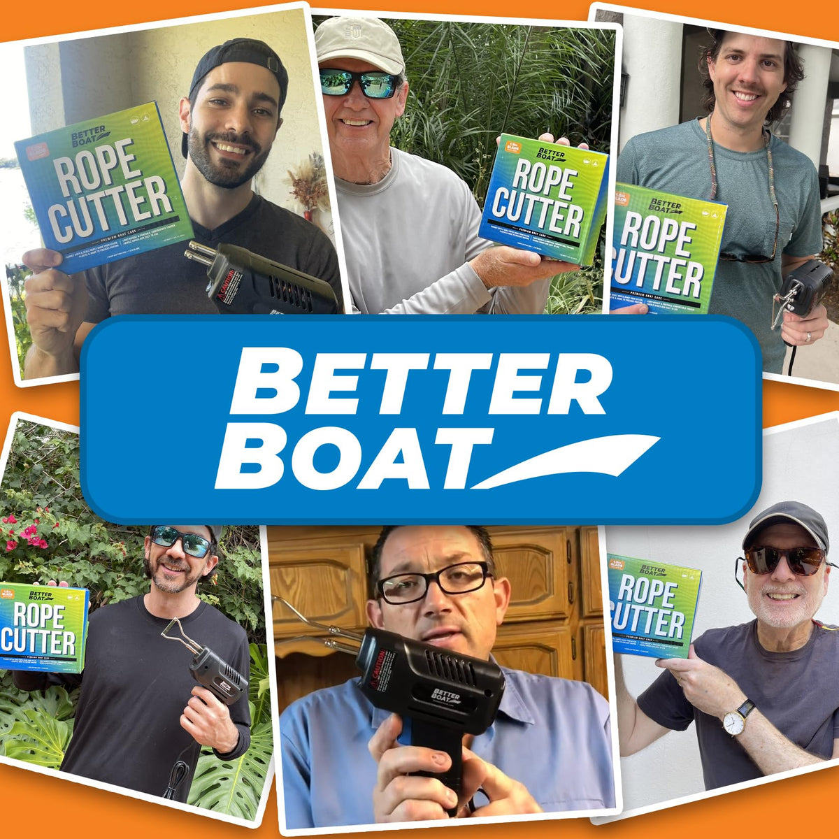 Better Boat fast, easy-to-use tool for quick ribbon, fabric, and plastic cuts.