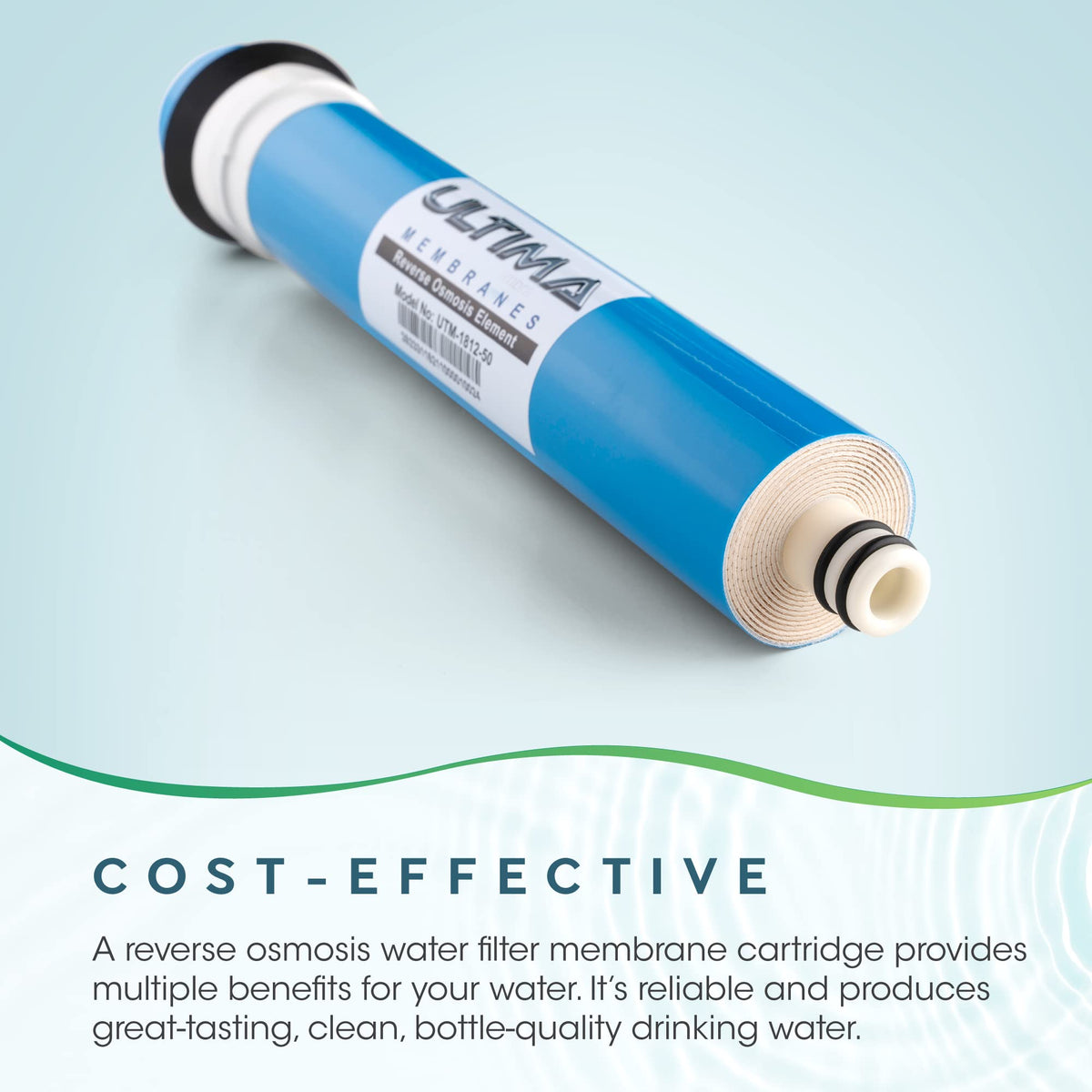 Replacement cartridges for long-lasting Ultima7 filtration.