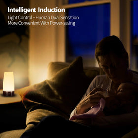 Betus retro bedside lamp delivering soft ambient light