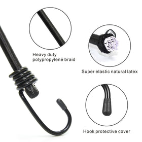 BEXSLE hook with protective sleeve resists rust and maintains shape.