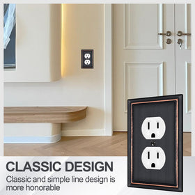 BEYIMEN durable wall plate fits sockets, switches, and dimmers.