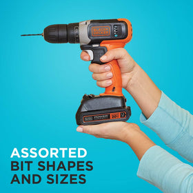 Beyond BDA46SDDDAEV screwdriver bits complement most drills for quick replacements.