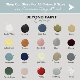 Beyond Paint cabinet fronts coverage with two coats for durable result