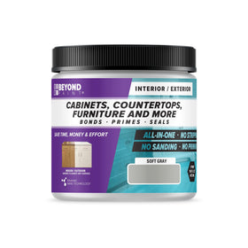 Beyond Paint countertop ash pint showcases a smooth, durable matte finish for surfaces.
