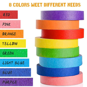 BFHKXW masking tape dark blue roll ideal for classroom decorations and margins