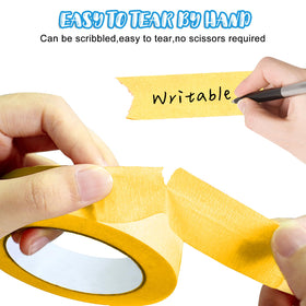 BFHKXW masking tape red roll bold accents for charts and displays