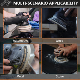 BFZRDT 5-inch disc with 1000 grit for polishing wood, metal, and ceramics.