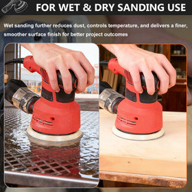 BFZRDT 5-inch disc with 600 grit for refined sanding on wood and metal.