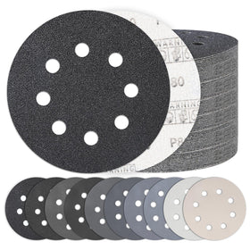 BFZRDT 5-inch disc with 80 grit for quick material removal on metal and wood.