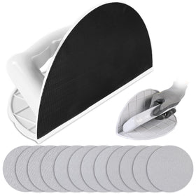 BFZRDT drywall corner sander with semi-circular shape for tight corners.