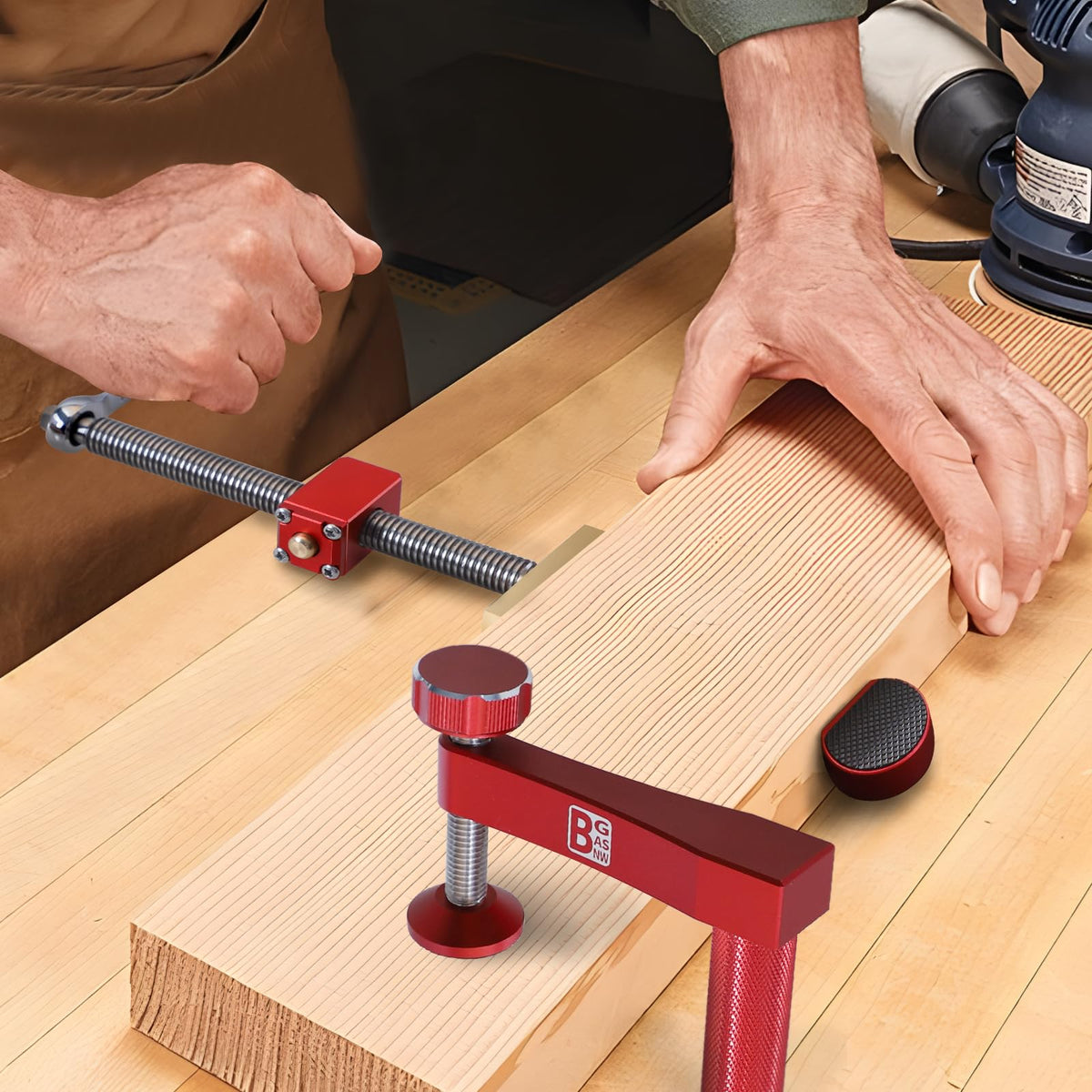 BGASNW ratchet wrenches enable fast tightening for efficient clamping.