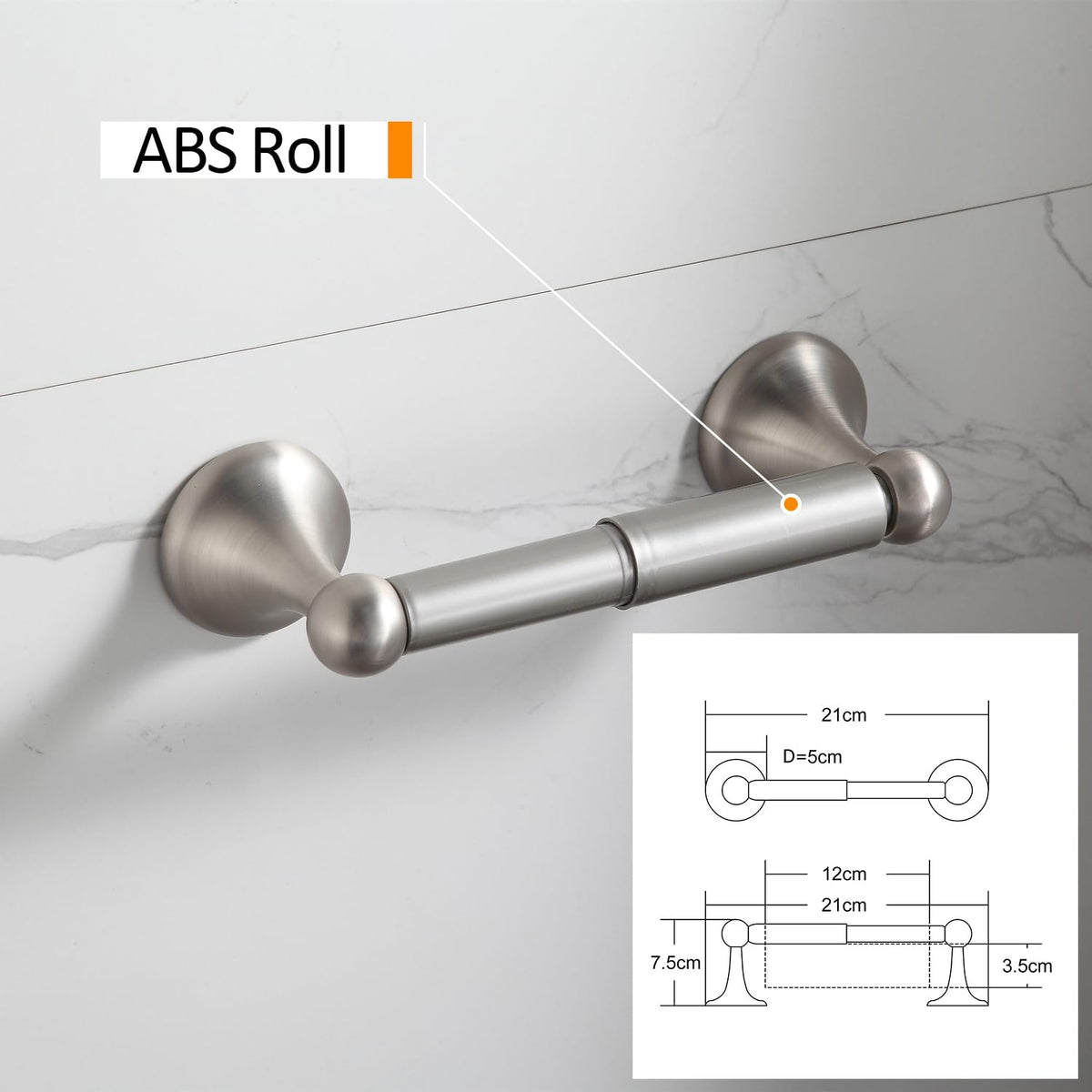 BGL toilet paper holder keeps essentials within easy reach