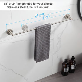 BGL brushed nickel toilet paper holders for durable bathroom styling.