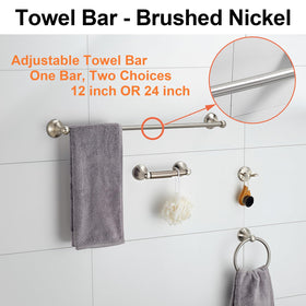 BGL towel ring complements the set for quick-dry hand towels