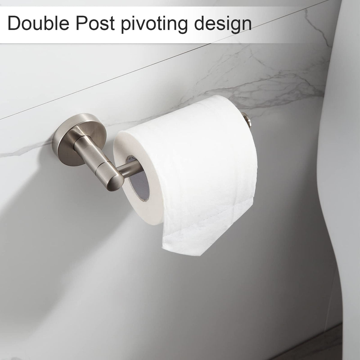 BGL towel rings provide easy access and a cohesive brushed finish look.