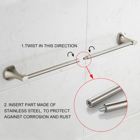BGL corrosion-resistant zinc alloy construction supports long-lasting hardware.