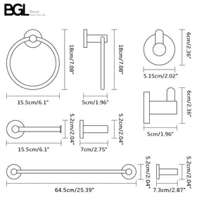 BGL installation packaging included closeup demonstrates all screws and manual ready