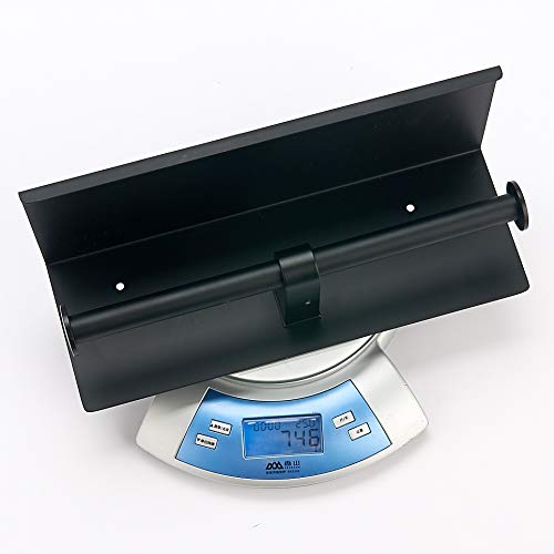Built-in shelf holds phone, keys, and small items during routines.