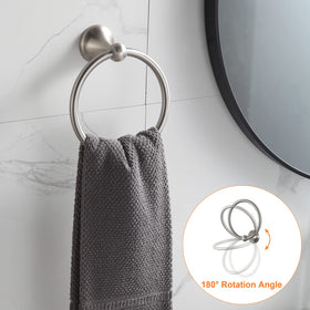 BGL toilet paper holder installation example