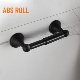 BGL toilet paper holder keeps essentials within easy reach in the bath.