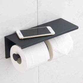 BGL wall-mounted toilet paper holder with concealed screws for a clean finish.